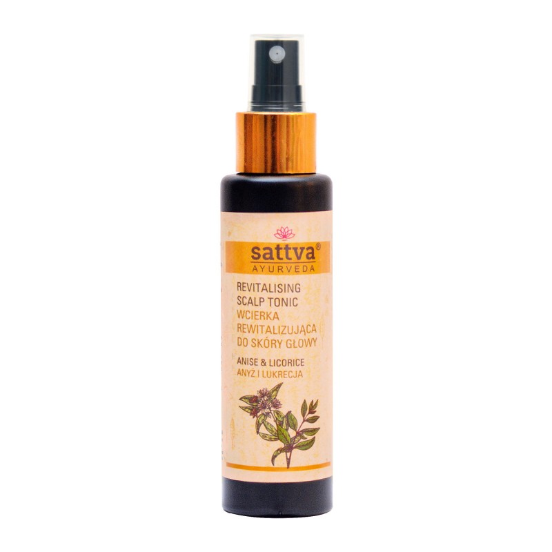 Hair and scalp tonic Anise & Licorice, Sattva Ayurveda, 100ml