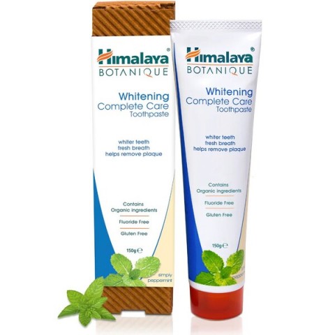 Whitening toothpaste Simple Peppermint Complete Care Botanique, Himalaya, 150g