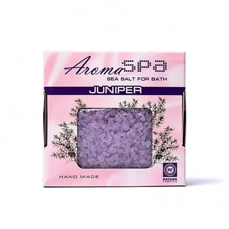 Морская соль для ванн с можжевельником, Aroma Spa, 450г