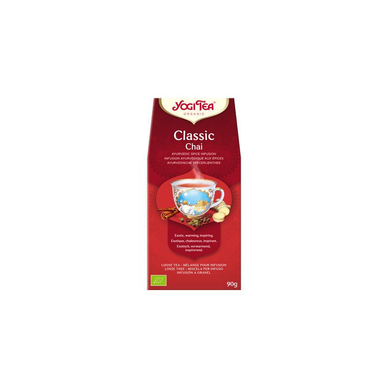 Классический аюрведический чай для йоги, органический, рассыпной, Yogi Tea, 90г Классический аюрведический чай для йоги, органический, рассыпной, Yogi Tea, 90г