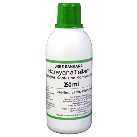 Narayana Tailam Joint Massage Oil, Sree Sankara, 250 ml