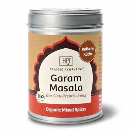 Garam Masala spice mix, organic, Classic Ayurveda, 80g