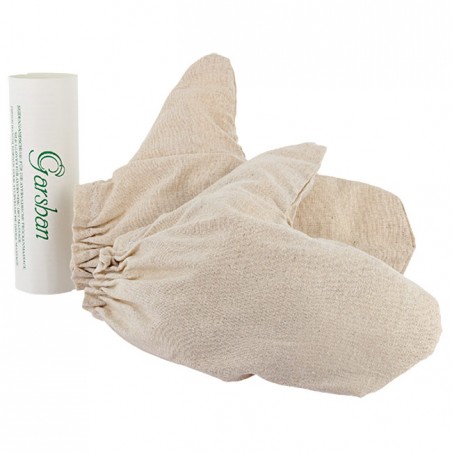 Массажные перчатки Garshan из сырого шелка, Maharishi Ayurveda, 1 пара