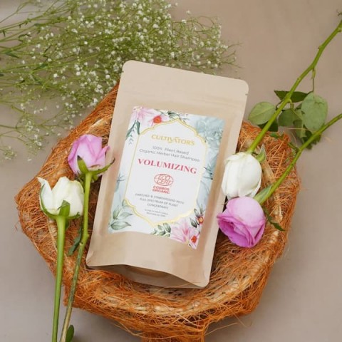 Растительный шампунь-порошок для волос для придания объема, Cultivator's, 250 г