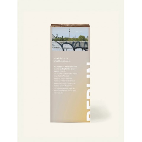 Vegetable light ash hair dye Berlin Blonde, Khadi, 100g