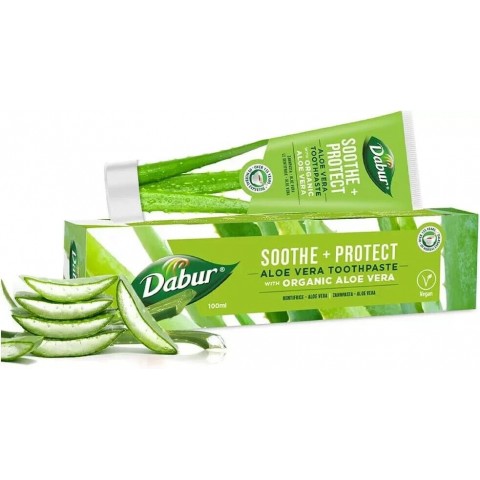 Herbal toothpaste with Aloe Vera, Dabur, 100 ml