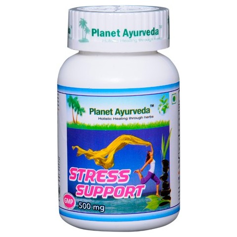 Food supplement Stress Support, Planet Ayurveda, 60 capsules