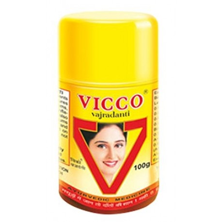 Ayurvedic toothpaste powder Vajradanti, VICCO, 100g