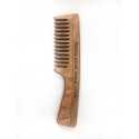 Single wooden neem comb, Sattva Ayurveda, 19 cm