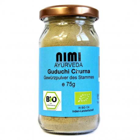 Guduchi Giloy порошок, органический, Nimi Ayurveda, 75 г