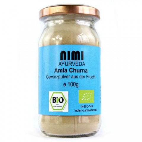 Indian Amla Powder Amalaki, organic, Nimi Ayurveda, 100g