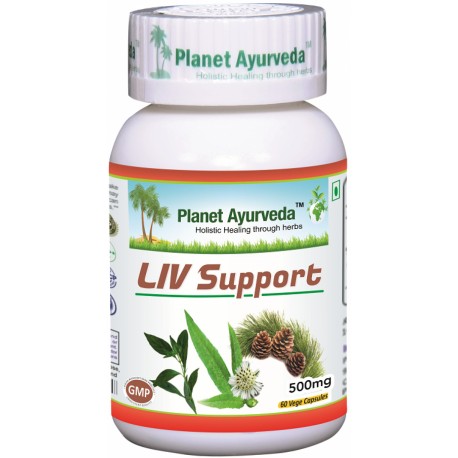 Food supplement Liv Support, Planet Ayurveda, 60 capsules