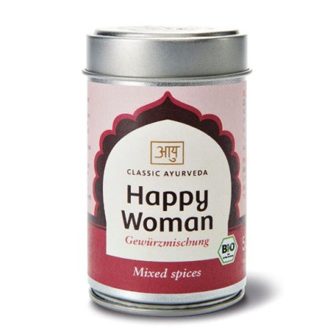 Organic spice mix for women Happy Women, Classic Ayurveda, 50g