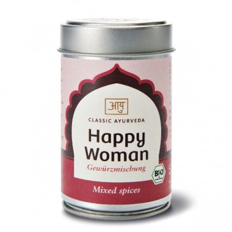 Органическая смесь специй для женщин Happy Women, Classic Ayurveda, 50г