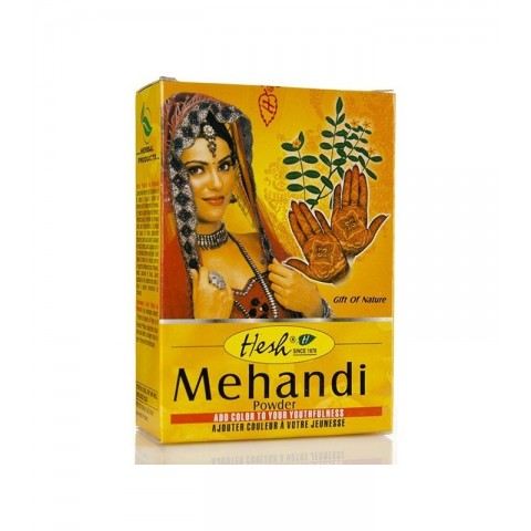 Henna powder for body painting and hair Mehandi, Hesh, 100g
