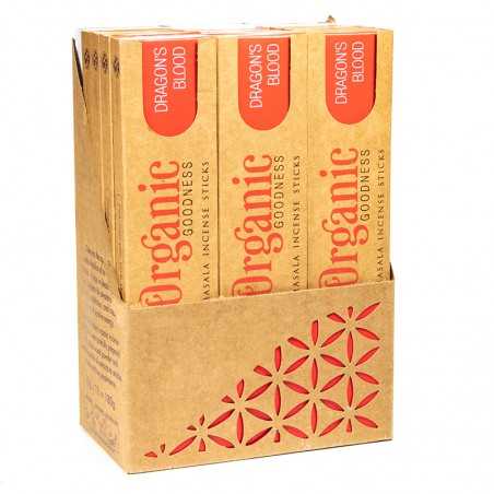 Ароматические палочки Dragon's Blood Masala Organic, 15г