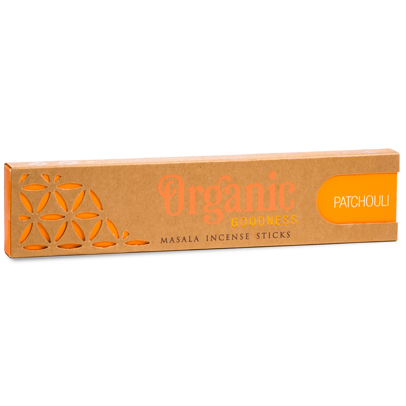 Incense sticks Patchouli Masala Organic, 15g