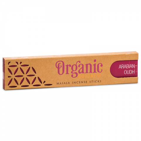 Incense sticks Arabian Oud Masala Organic, 15g
