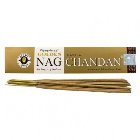 Santal incense sticks Nag Chandan Golden, Vijayshree, 15g