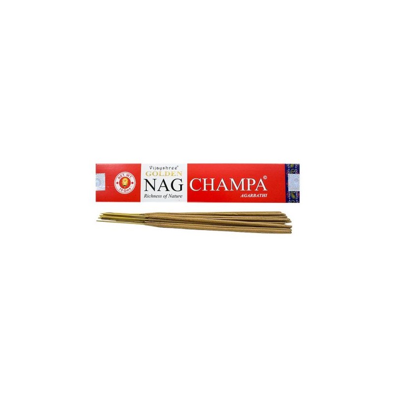 Incense sticks NAG CHAMPA Golden, Vijayshree, 15g