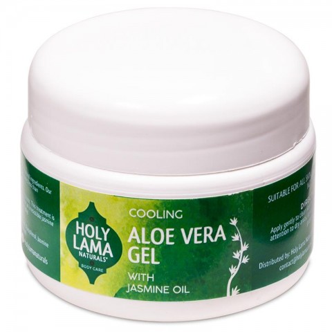 Ayurvedic cooling body gel Aloe Vera, Holy Lama, 250g