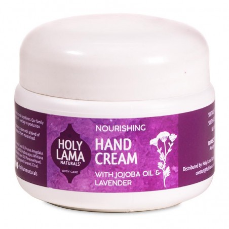 Ayurvedic nourishing hand cream with jojoba oil Holy Lama, 250g