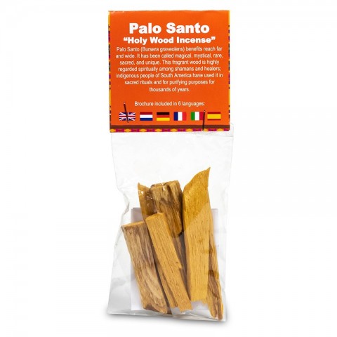 Palo Santo sacred wood sticks for incense, small, 20g