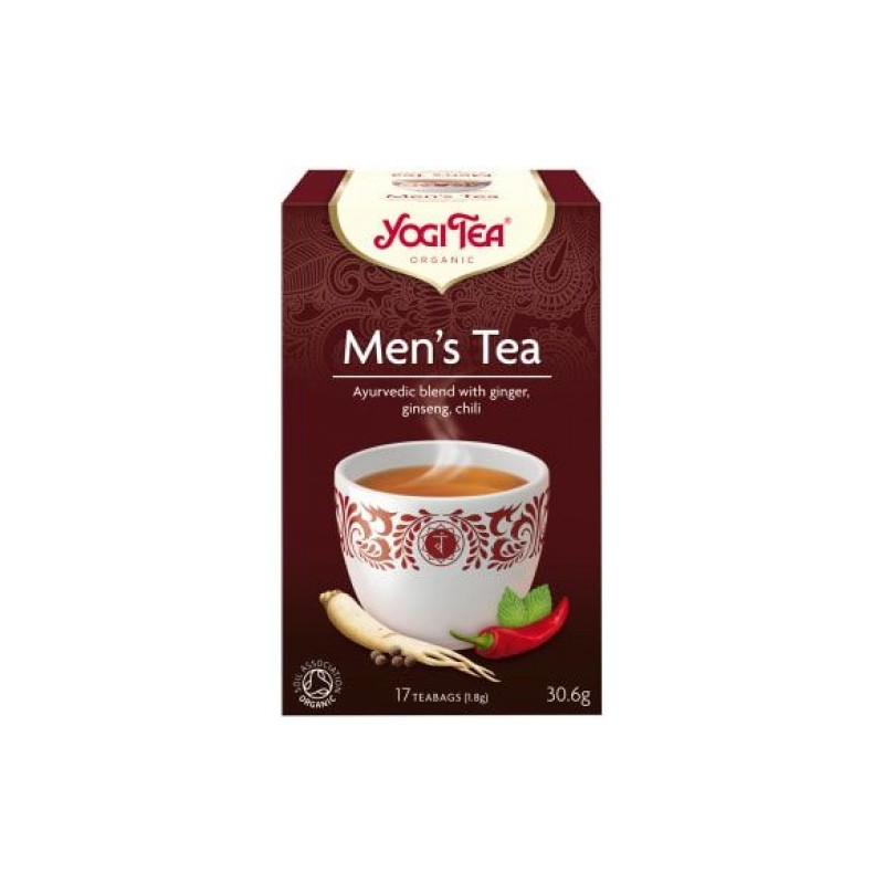 Herbal tea for men Men's Tea, Yogi Tea, 17 sachets