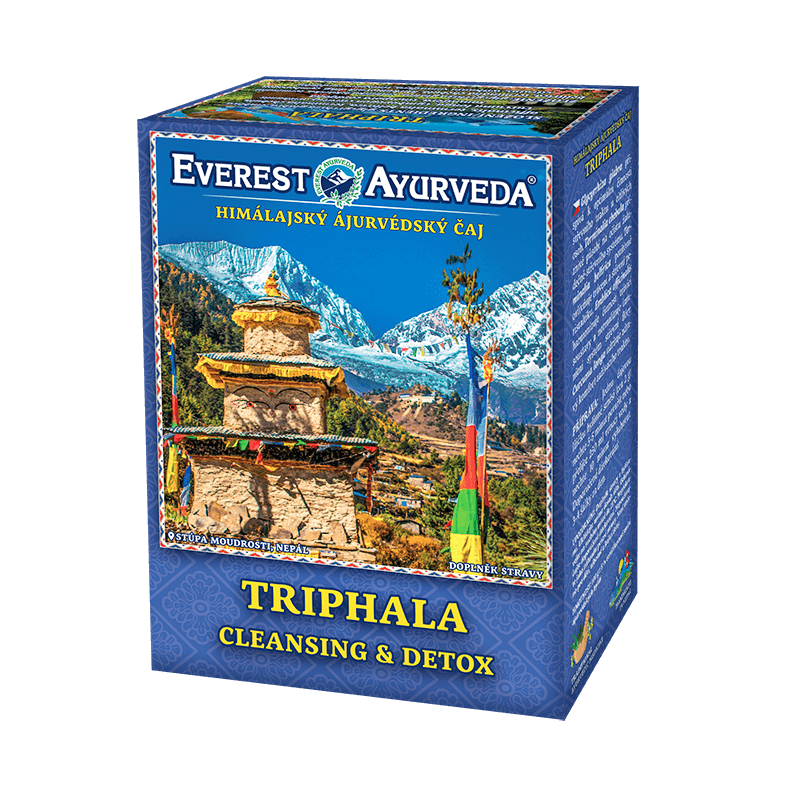 Ajurvedinė Himalajų arbata "TRIPHALA", biri, Everest Ayurveda, 100g