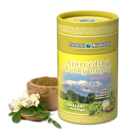 Аюрведический напиток Амла Амалаки Моринга, Everest Ayurveda, 100г