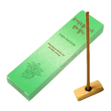 Tibetan incense sticks Tara Healthy living, with holder, 20 sticks