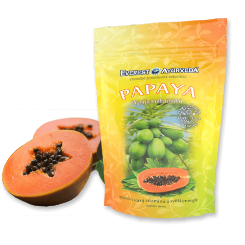 Dried papaya fruits Papaya, Everest Ayurveda, 100g