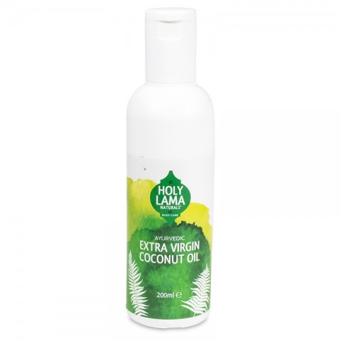 Ayurvedic coconut oil for body and head massage Coconut, Holy Lama, 200ml