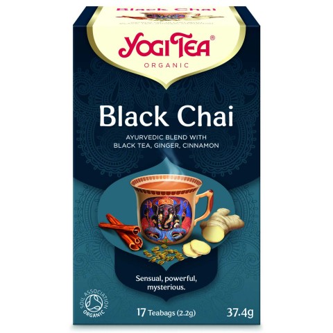 Spiced black tea Black Chai, Yogi Tea, 17 packets