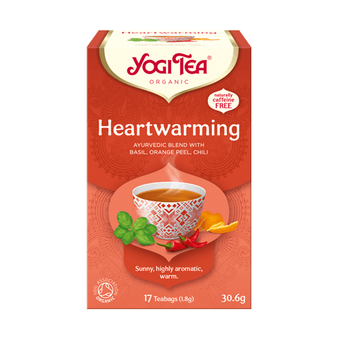 Prieskoninė ajurvedinė arbata Hearthwarming, Yogi Tea, 17 pakelių