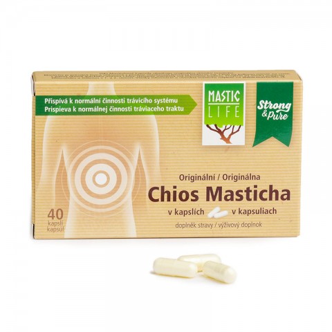 Maisto papildas "Mastic LIFE Chios Mastiсha", 40 kapsulių