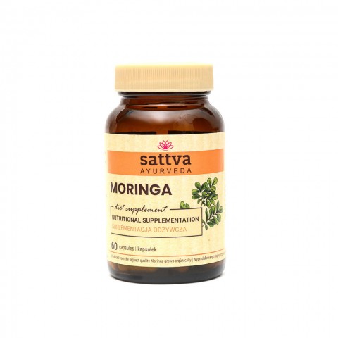 Food supplement Moringa, Sattva Ayurveda, 60 capsules