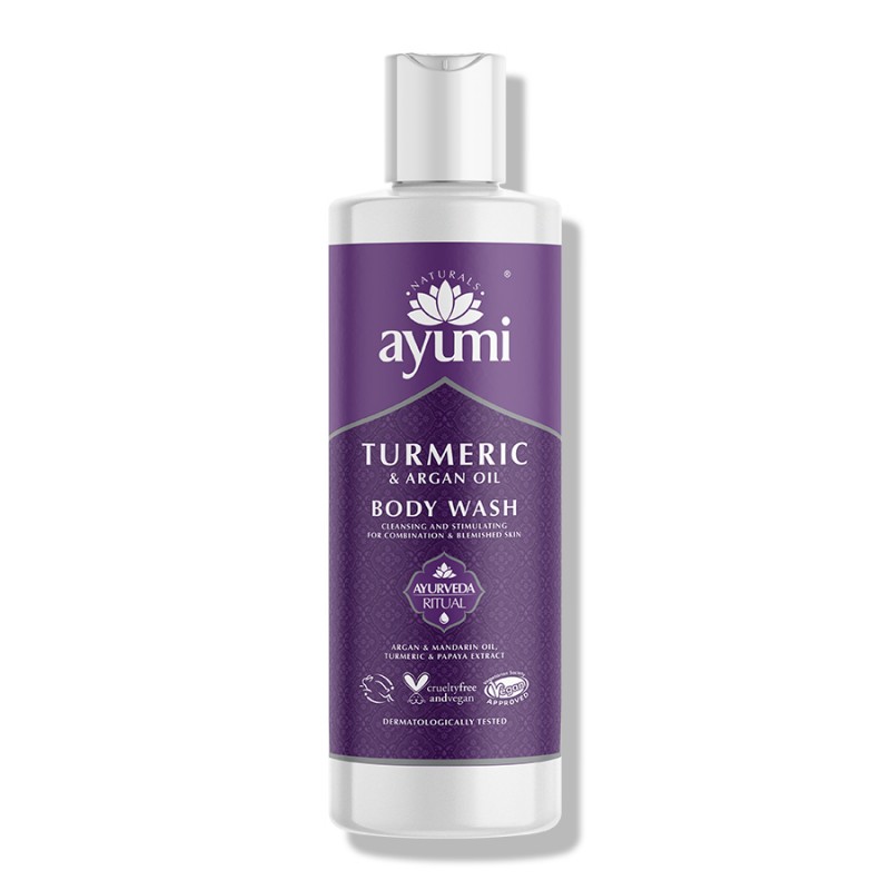 Body wash with turmeric and argan Turmeric & Argan, Ayumi, 250 ml