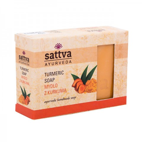Soap with turmeric Turmeric, Sattva Ayurveda, 125g