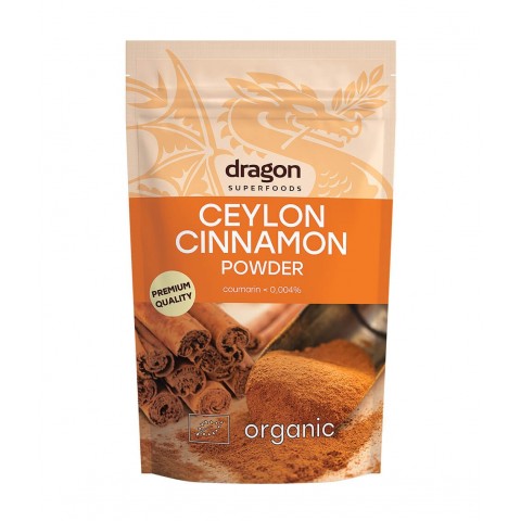 Ceylon cinnamon powder, Dragon Superfoods, 150g