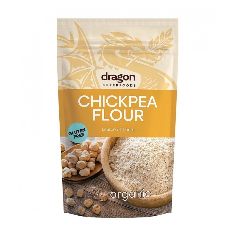 Chickpea flour, Dragon Superfoods, 200g