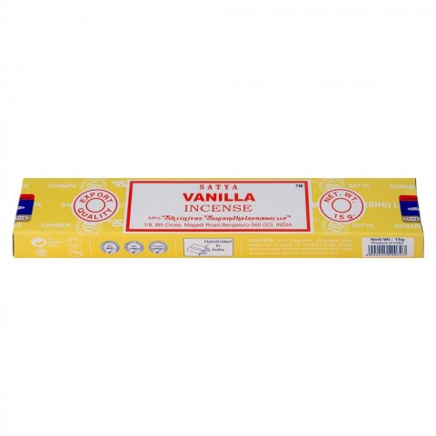Incense sticks Vanilla, Satya, 15g