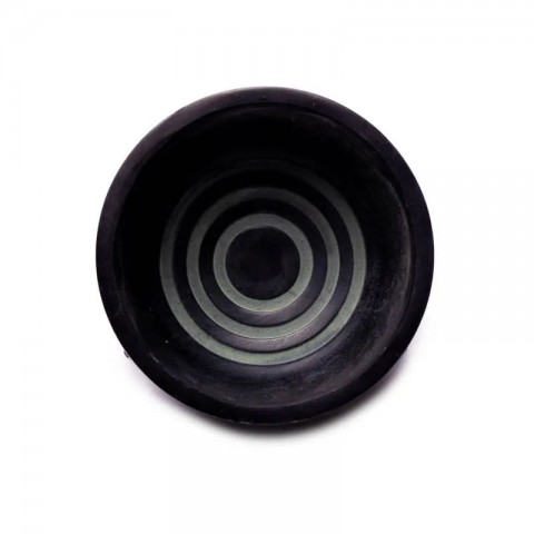 Soapstone bowl for incense Ohm with white stones
