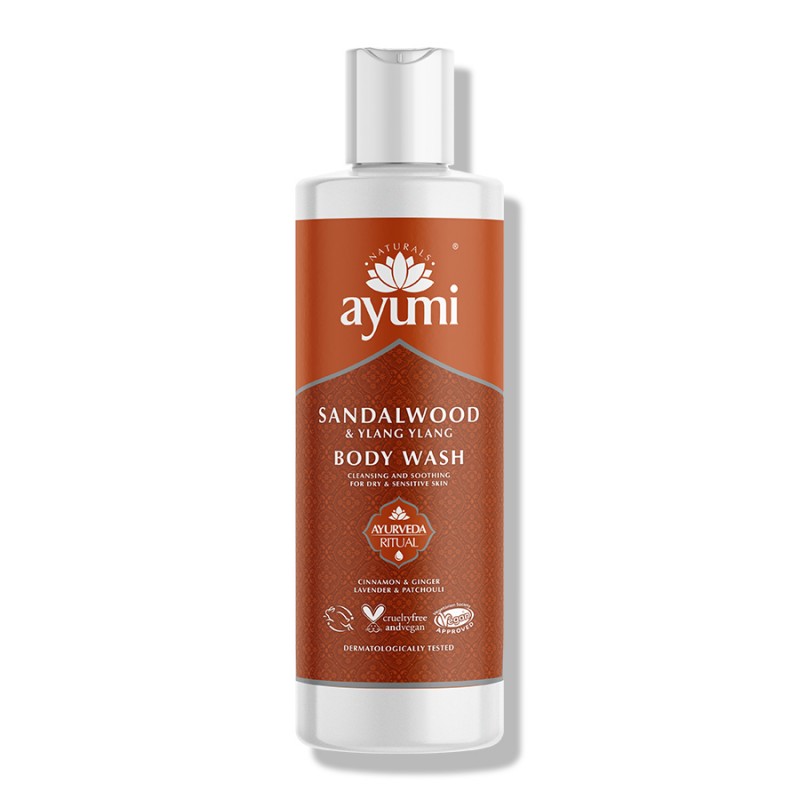 Body wash with sandalwood Sandalwood & Ylang Ylang, Ayumi, 250 ml