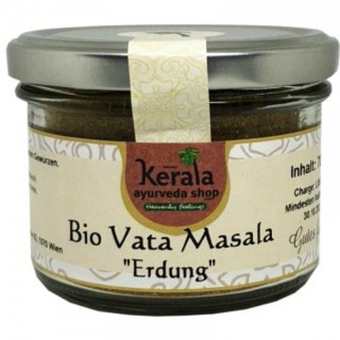 Vata dosha balancing spice mix Erdung, organic, Kerala Ayurveda, 70g