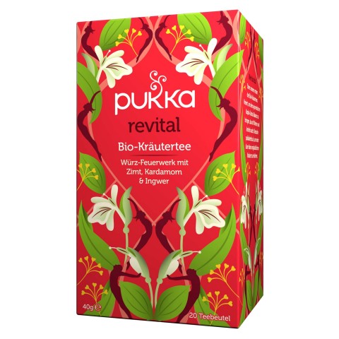 Revitalizing tea Revitalize, organic, Pukka, 20 sachets