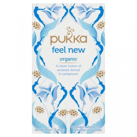 Травяной чай Feel New, Pukka, 20 пакетиков