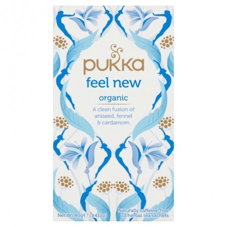 Травяной чай Feel New, Pukka, 20 пакетиков