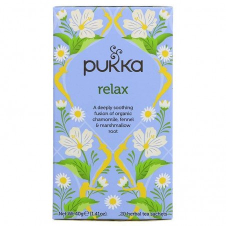 Soothing tea Relax, organic, Pukka, 20 sachets