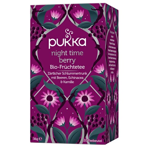 Tea for the night Night Time Berry, Pukka, 20 packets